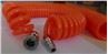 Polyurethane Recoil Air Hose Orange